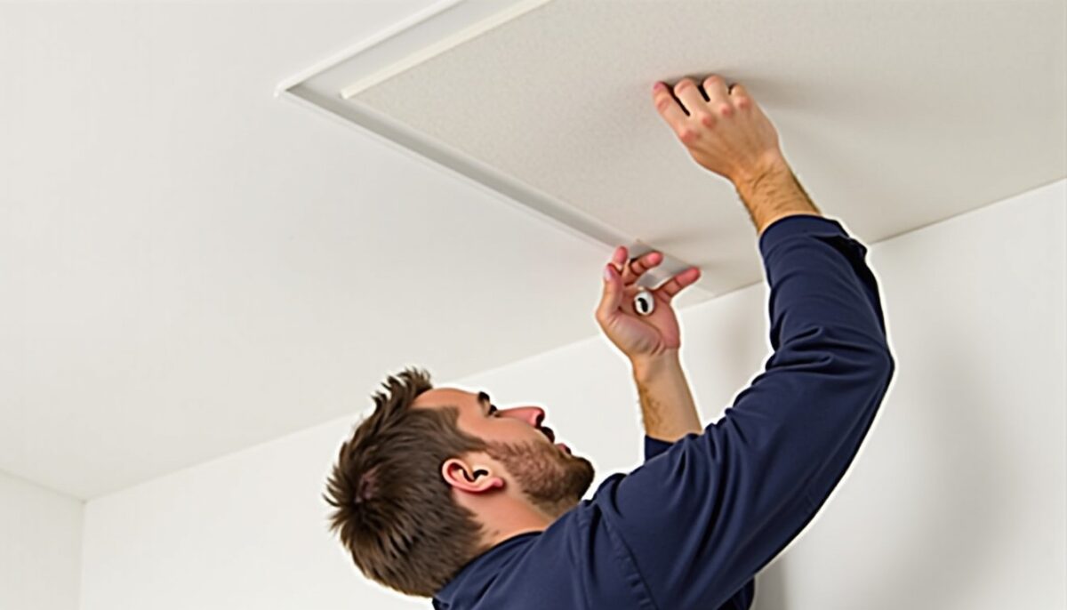 Guide pratique pour installer du tissu au plafond sans effort