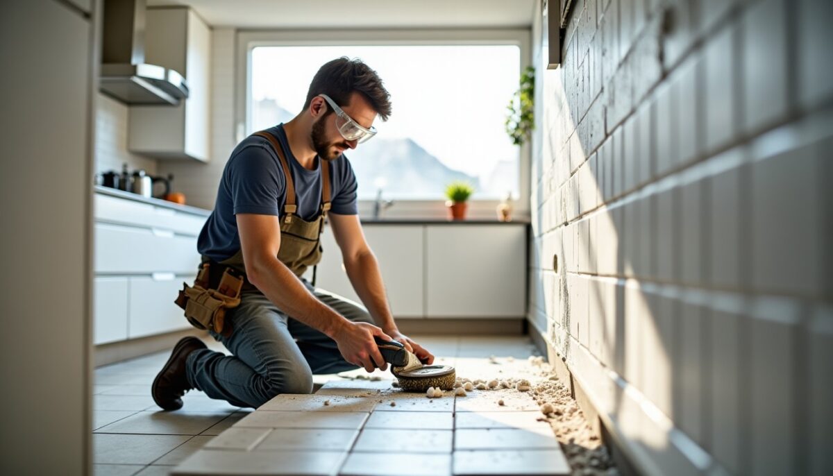 Techniques efficaces pour retirer du carrelage sans endommager le placo