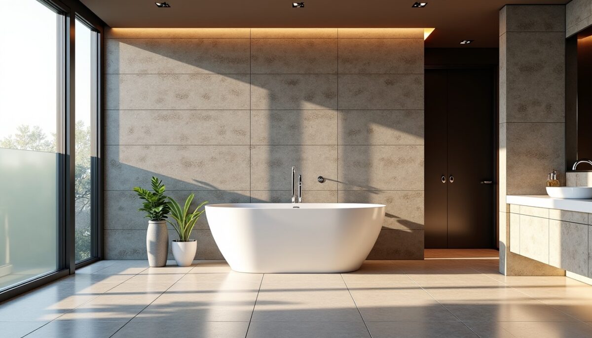 Guide pratique : installer un mur en pierre naturelle dans votre salle de bain