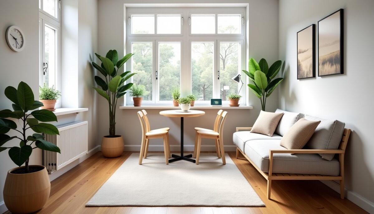 Astuces ingénieuses pour optimiser un petit salon-salle à manger