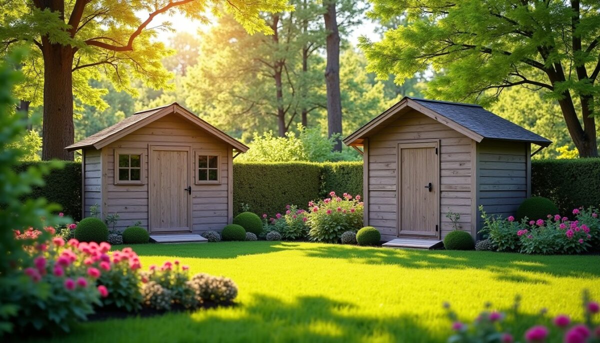 Est-il possible d'installer deux abris de jardin de 5m² chacun sur une même parcelle ?