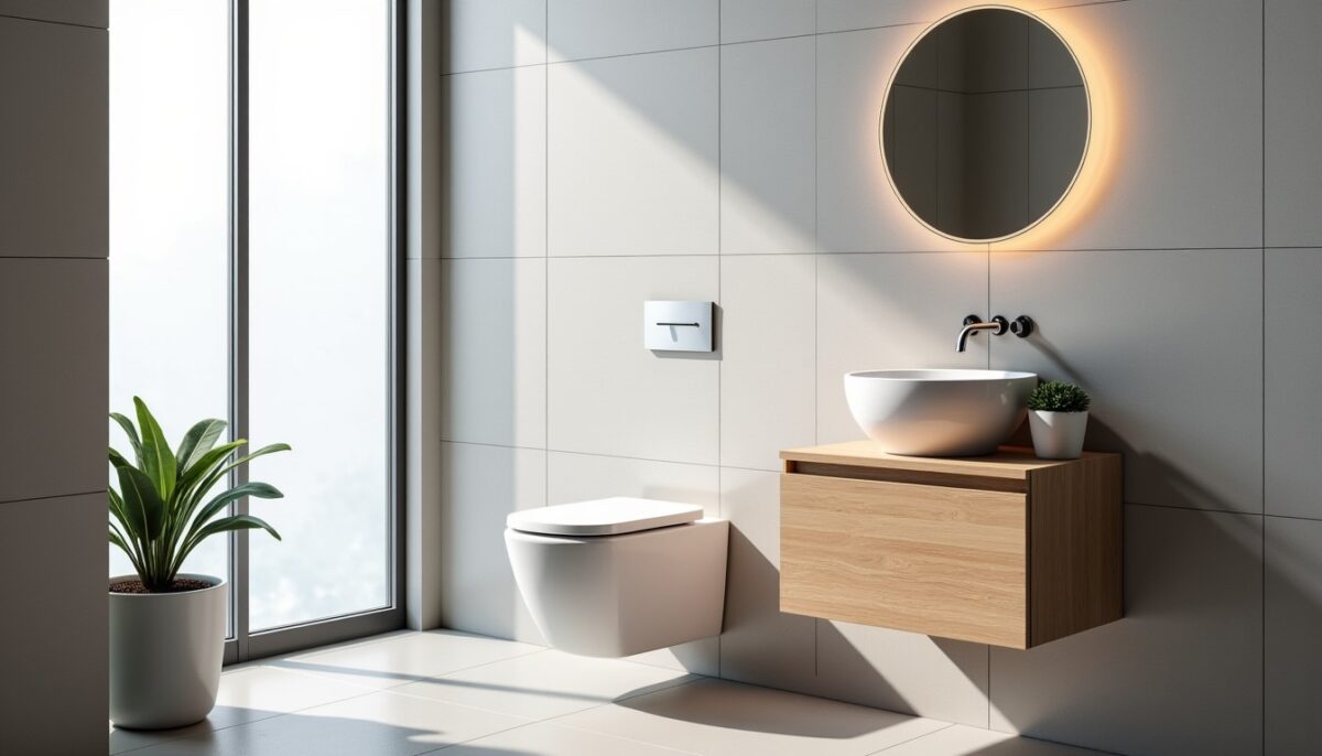 Astuces pour métamorphoser vos toilettes en une salle de bain design et élégante Astuces pour métamorphoser vos toilettes en une salle de bain design et élégante