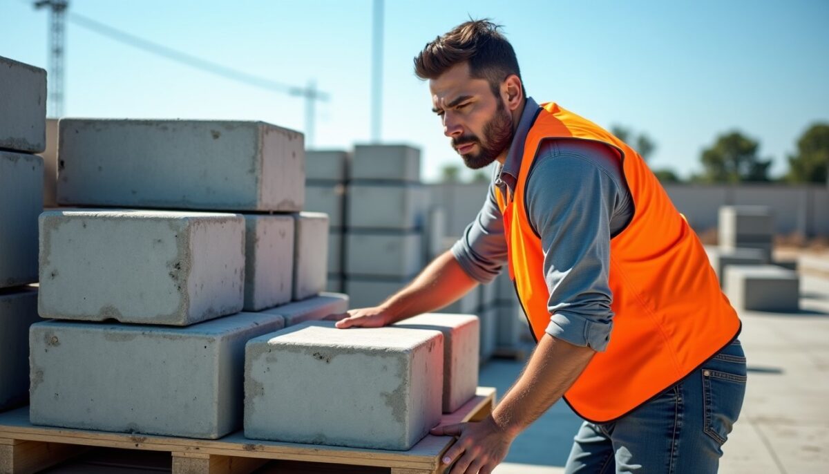 Découvrez le nombre de parpaings par palette pour optimiser vos travaux