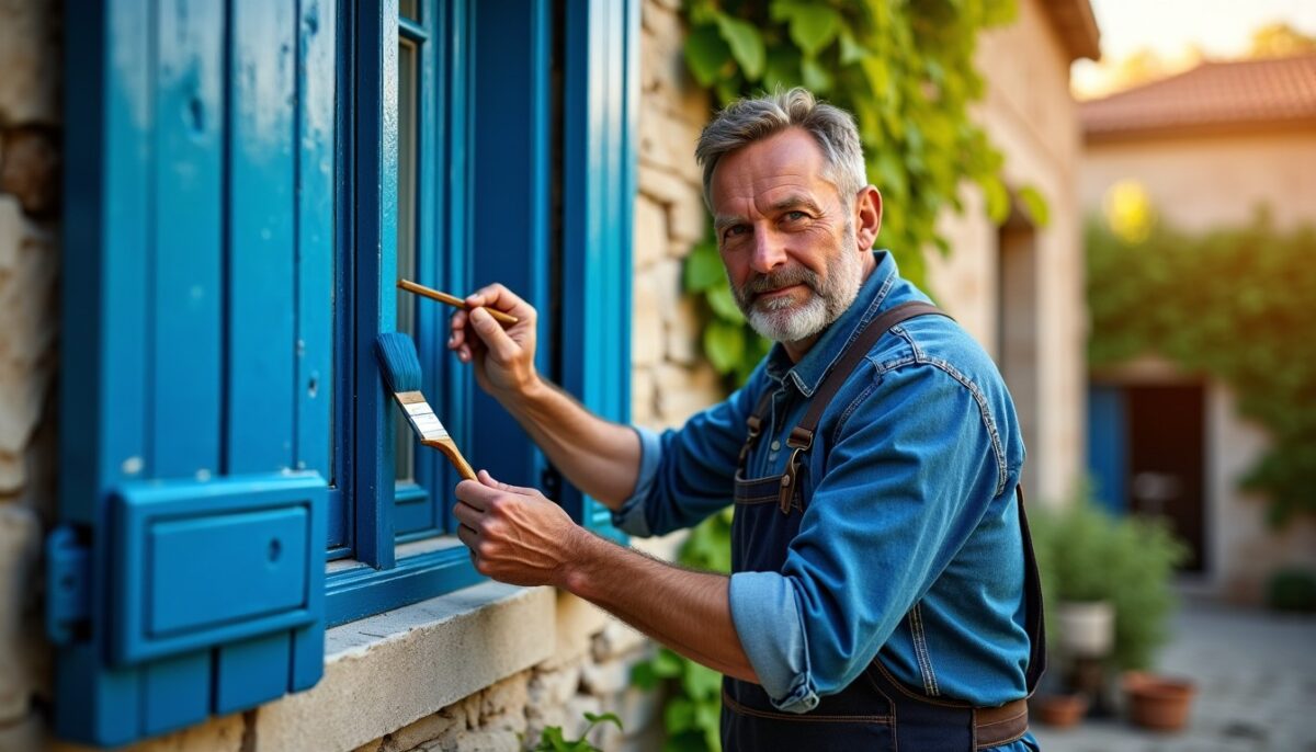 Les secrets pour réussir la peinture de vos volets en bois comme un pro