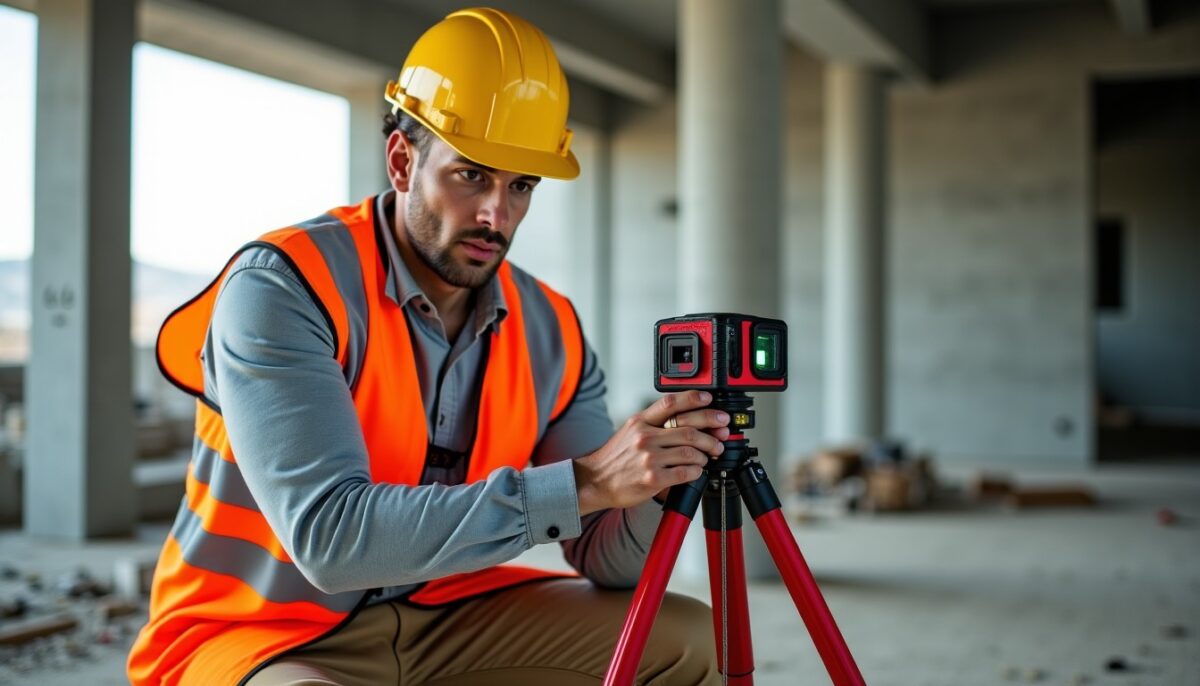Équiper son chantier en outils laser : méthode en 5 étapes